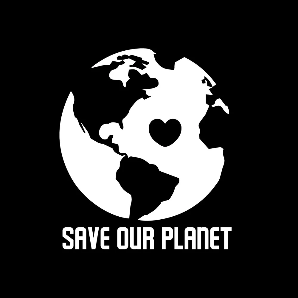Сохраните нашу планету Земля наклейка на автомобиль окружающей среды