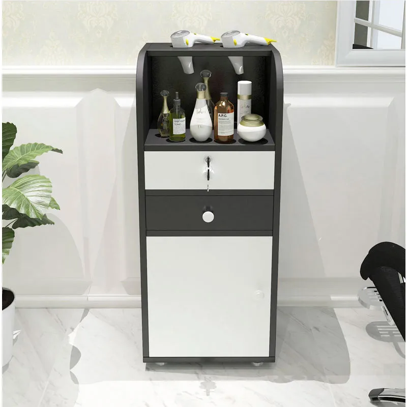 

Hair Salon Trolley Hair Shop Beauty Cart Car Stroller For Air Blower Tools Storage Cabinet Professional Hair Salon Furniture