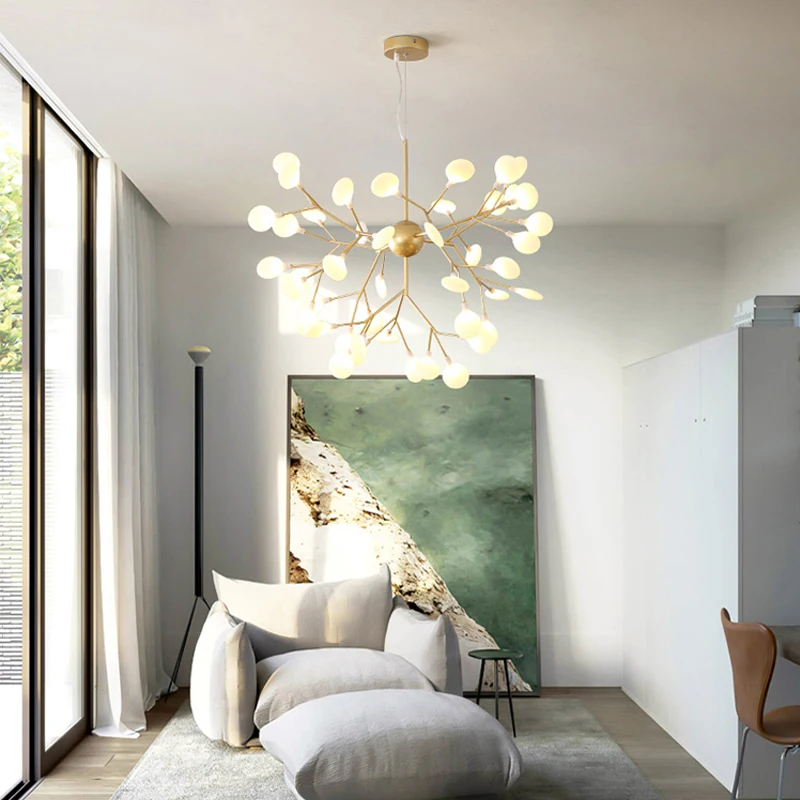 

Creative Firefly Pendant light Modern Pendant Lamp Luxury Living Room / Bedroom Lamp With LED Light Source