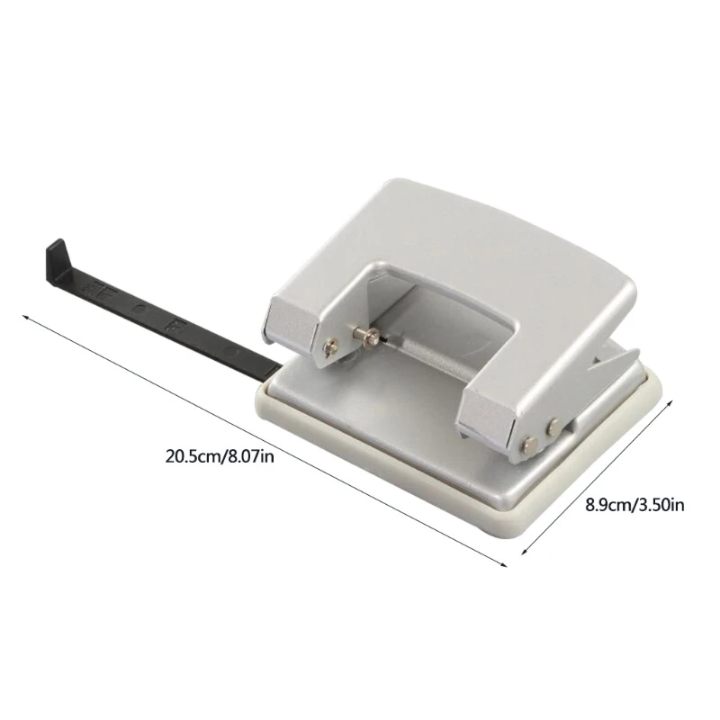 

1 Set 2 Hole Puncher Round Hole Puncher Manual Punching for Home School Office
