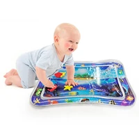 inflatable tummy time premium water mat infants and toddlers is the perfect fun time play activity center babys water game pad