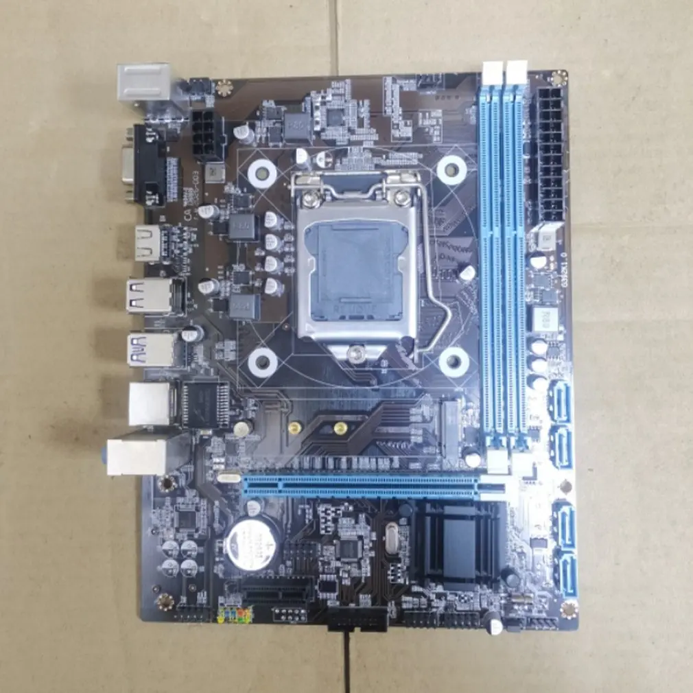 

B85 Computer Motherboard Gigabit 1150 Pin CPU DDR3 I74770/i54460 Super H81B75 Computer Motherboard With VGA DVI