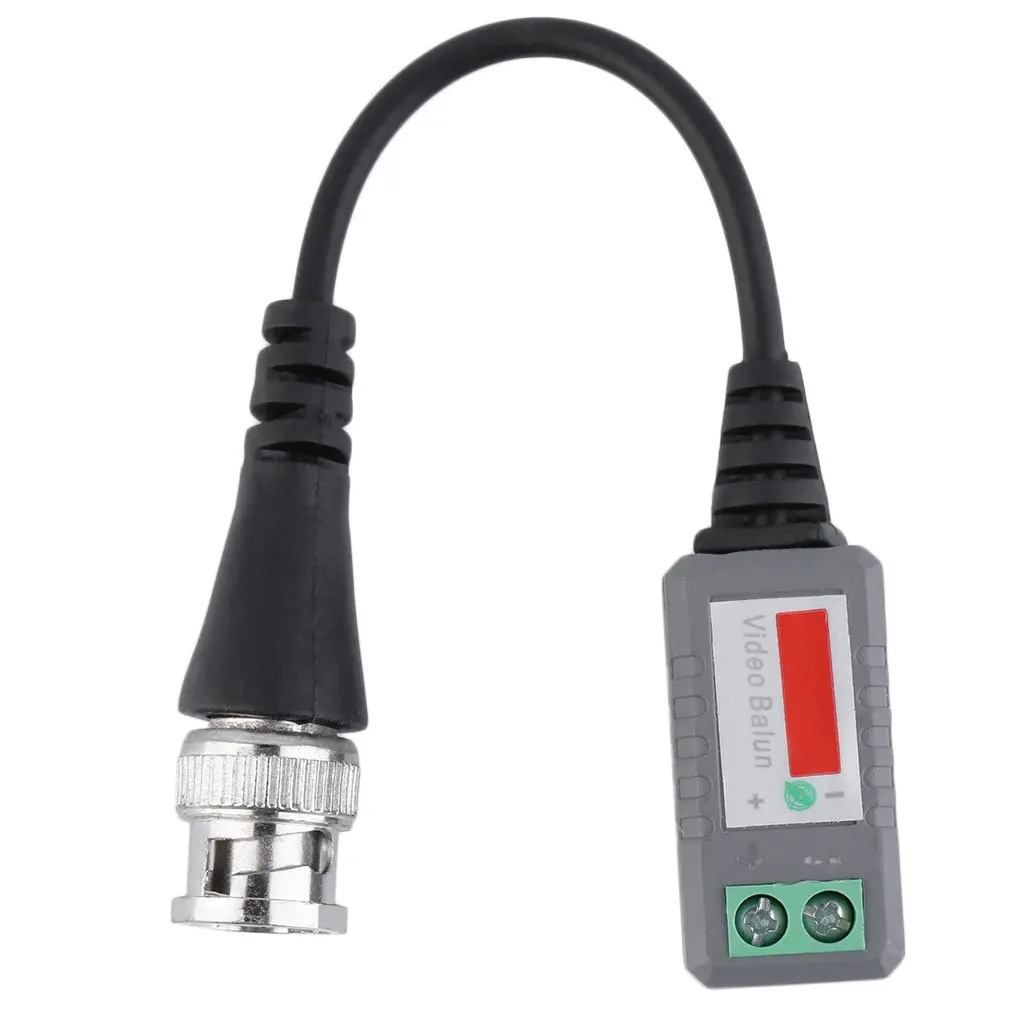 BZX-212L 1 Channel пассивный видео трансивер для Balun BNC CCTV Connector CAT5 Cable black color | Мобильные