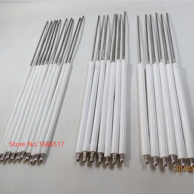 10pcs Long Ceramic Ignition Electrode/Sparker/Spark Ignitor Rod 8mm/10mm12mm high quality ne