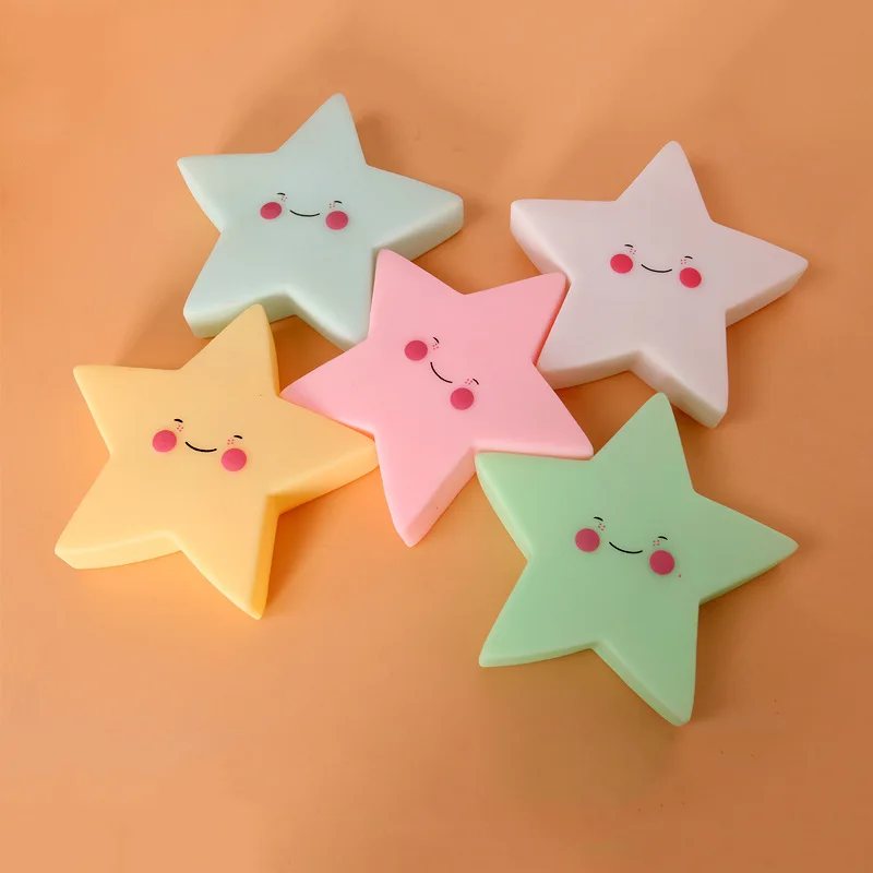 Светодиодная Ночная лампа для детской комнаты украшение кровати светодиодная