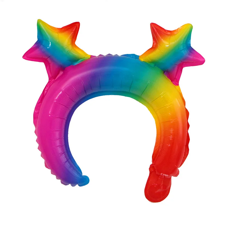 Повязка на голову с золотистой короной и воздушными шарами 50 шт. | Дом сад