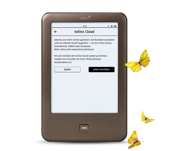 Читатель книг Tolino Shine e Ink экран reader wifi 4G 6 дюймов ink дисплей электронная книга с
