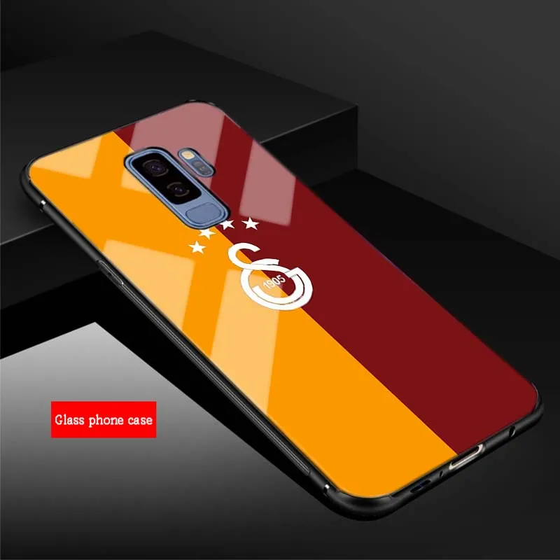 Турция Galatasaray волк для samsung Galaxy NOTE 8 9 S8 S9 S10 плюс A6 A6S A8 A7 J6 J8 чехол из закаленного стекла для телефона - Цвет: B19071109-12.jpg