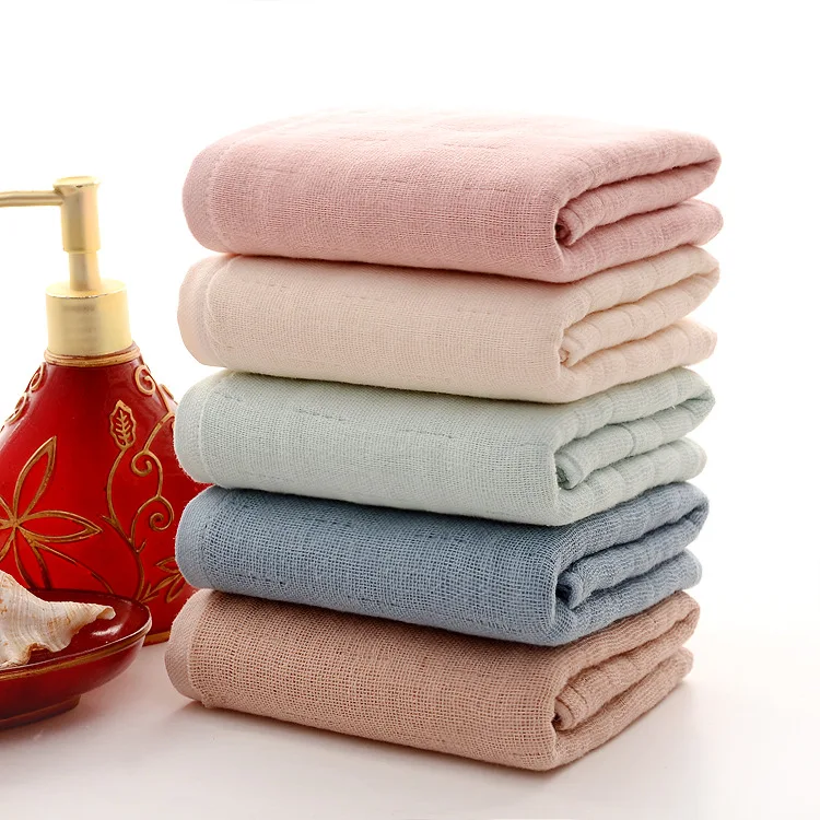 Детский Хлопковый чехол подушка 6 слоев марли без закручивания из чистого хлопка