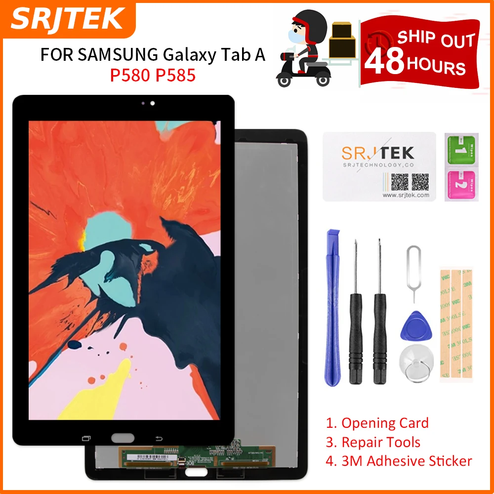 SRJTEK    Samsung Galaxy Tab A 10, 1 2016 P585 P580 SM-P585 SM-P580          