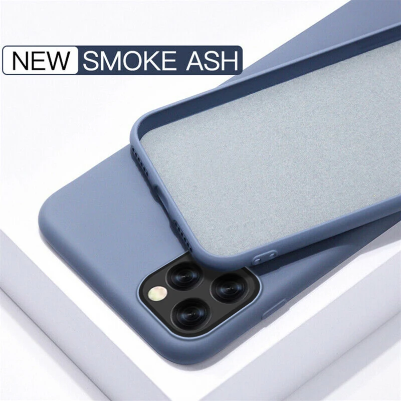Lavender Grey YISHANGOU чехол для Apple iPhone 11 Pro Max 6 S 7 8 Plus X XS MAX XR милый карамельный цвет пары Мягкий Силиконовый противоударный чехол - Цвет: Lavender Grey