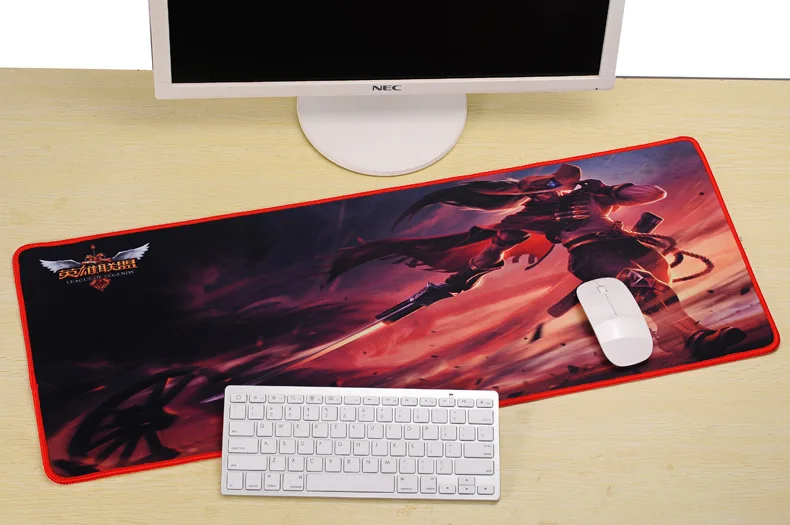 Gaming Mousepad Large Mouse Pad Locking Edge Rubber Laptop Computer Gamer Play keyboard Mats | Компьютеры и офис