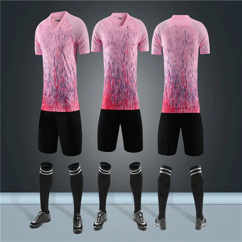 

Пустая футболка и шорты для мужчин и женщин, трикотажные изделия, футбольная тренировочная форма для лагеря, спортивный костюм с коротким р...