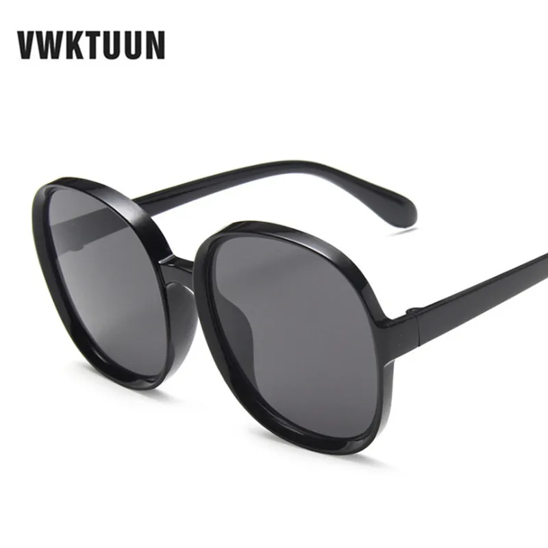 Солнцезащитные очки VWKTUUN для мужчин и женщин круглые вождения UV400 большие
