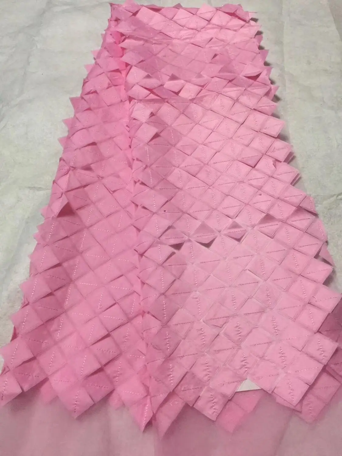 Высококачественные модные очень мягкие 3d кружевные цветы последние нигерийские