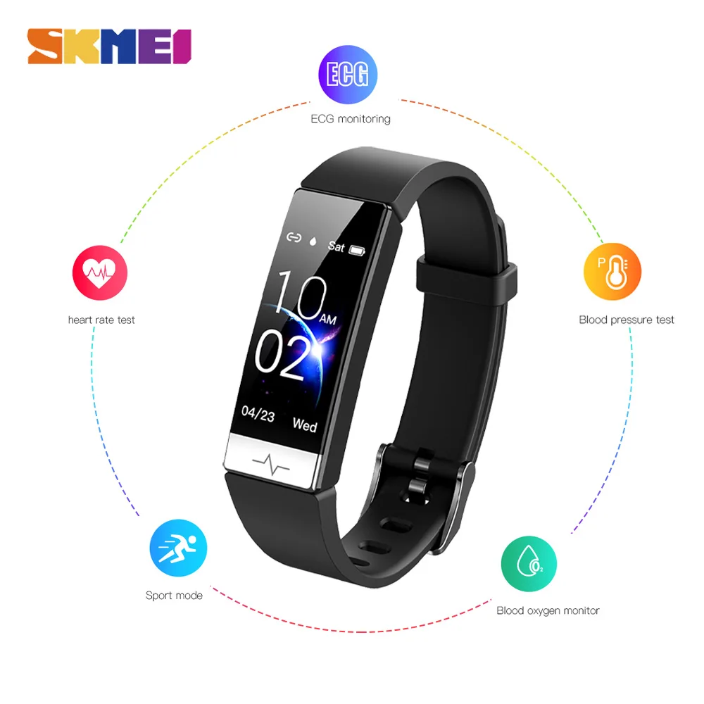 Часы наручные SKMEI мужские электронные цифровые водонепроницаемые с календарем