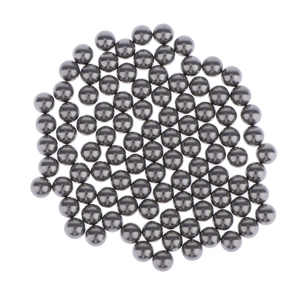 Pack of 100 5mm Smooth Stainless Steel Mini Paint Mixing Balls Accessories | Игрушки и хобби