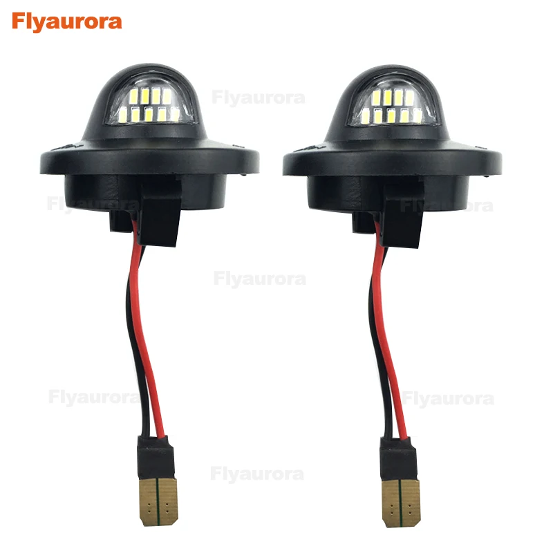 2Pcs LED Number License Plate Light Lamps For Ford F150 F250 F350 Focus Fiesta JA8 Mondeo Kuga Galaxy 2010 Fusion Mercury Edge | Автомобили