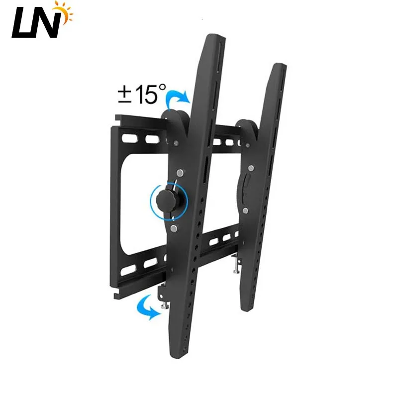 Universal TV Bracket For 26-55 Inches AdjustableTilt 15° Support Holder Max Load 50 Kg Vesa 400x400mm Wall Mount | Электроника