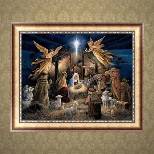 

DIY 5D newest Diamond Painting Angels Embroidery Decor Cross Stitch Craft