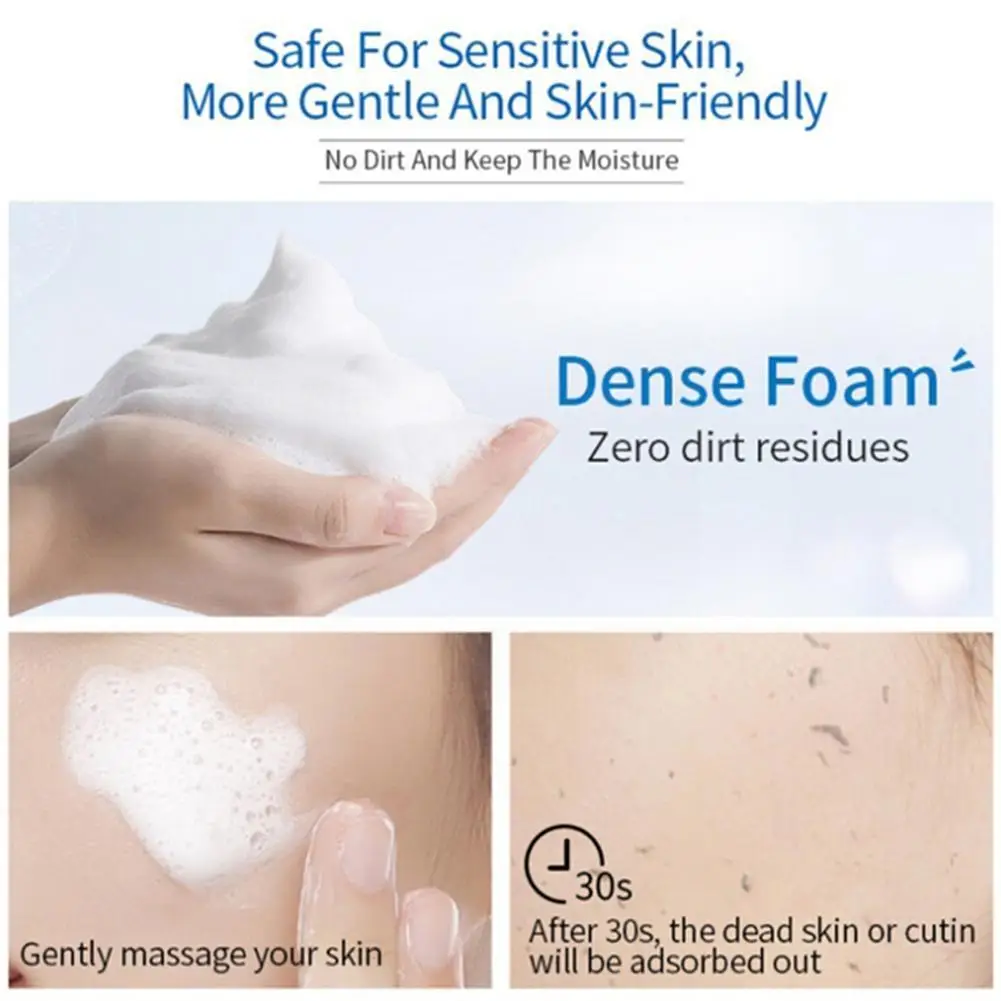 

Fashion Refreshing Face Exfoliating Mousse Foams Deep Products Oil Cleansing Skin Care Pore Shrinking Control Cleanser Y8F8