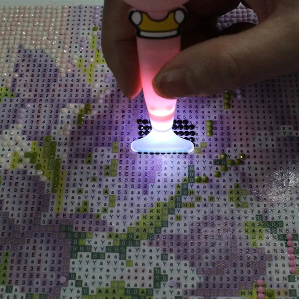 Аксессуары для алмазной живописи 5D точечная ручка с светильник кой