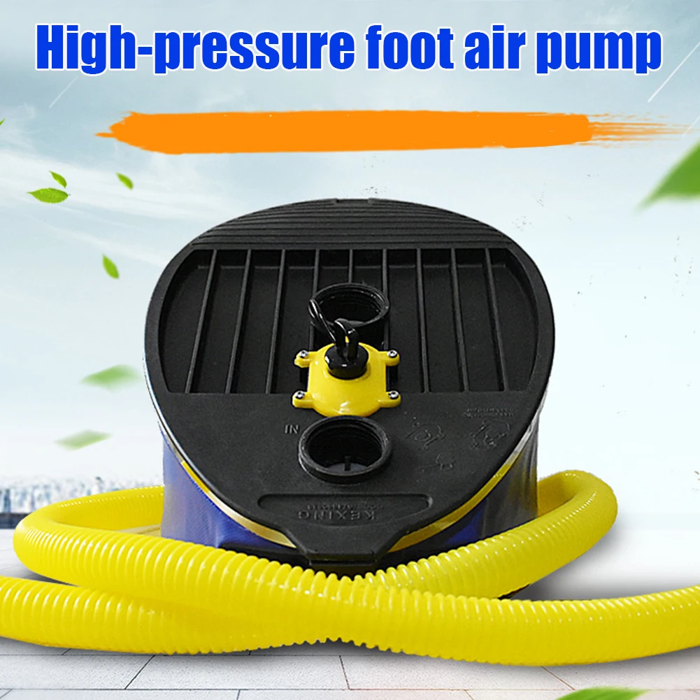 

10L Camping Boat Foot Pump Inflatable Toy Outdoor Universal Non Slip High Pressure Labor Saving Portable Durable For Canoe Kayak