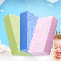 ultra soft body cleaning baby bath sponge child exfoliating bath brushes cotton rubbing kids shower accessories shower ball