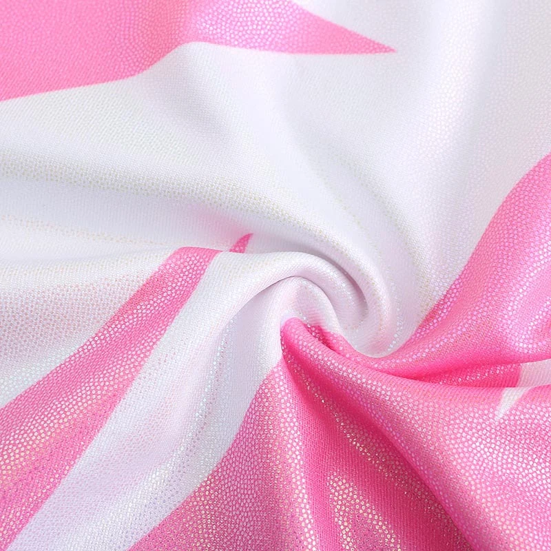 Гимнастический купальник для девочек балерина балетный выступлений детский