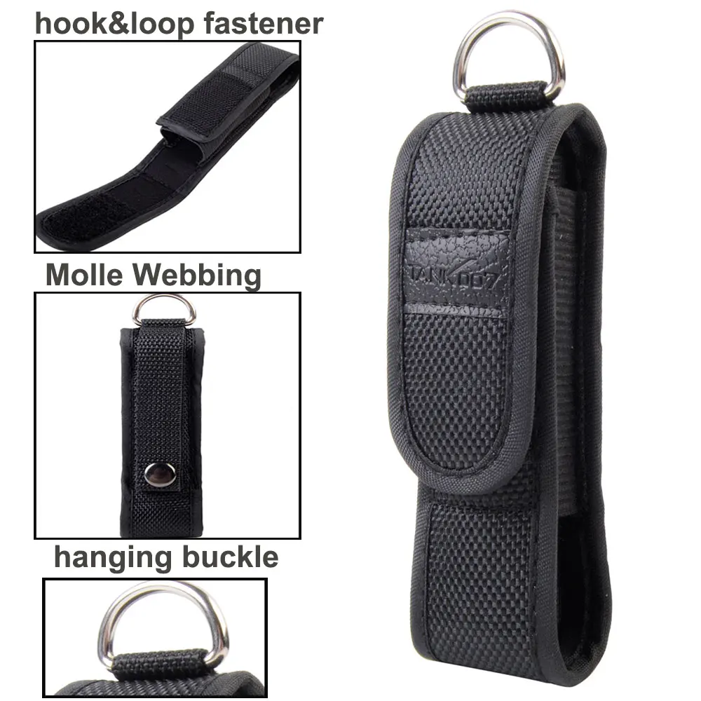 Тактический фонарик Молл охотничий Фонарь держатель Аксессуар Чехол для