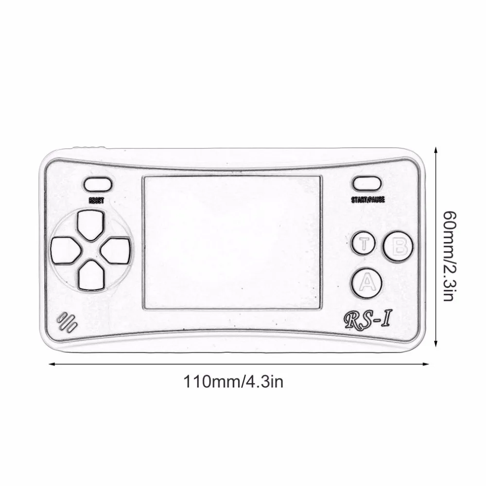 Аркадные классические портативные игровые консоли портативные 2," lcd 8-Bit 152 в 1 ретро мини Электроника Новые игры для детей Подарки