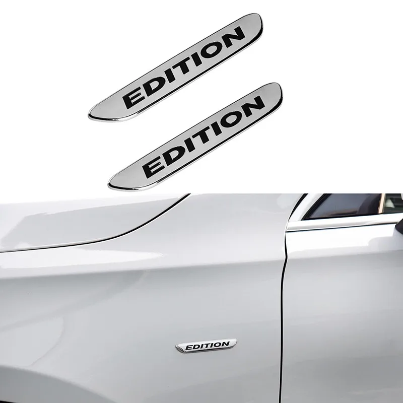 Хромированный автомобильный Стайлинг эмблема Edition логотип на значке для Mercedes Benz