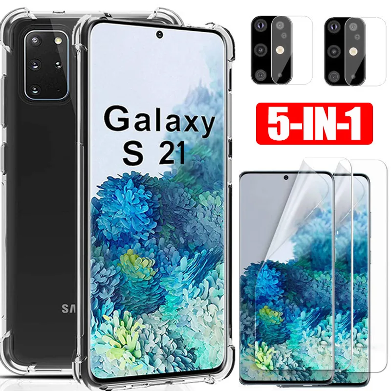 s21 пленка+подушка безопасности чехол для samsung galaxy чехлы s20 fe 5g самсунг с21 с20 Ультра