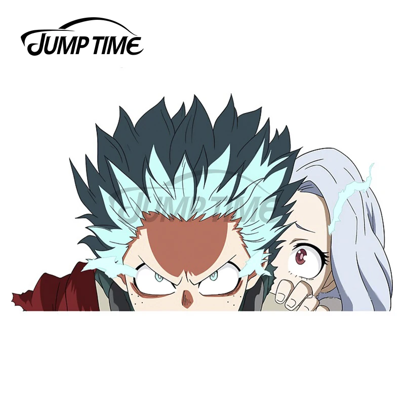 

Время скачка 13x7,7 см, глаз Deku и Eri, забавная фотография JDM, автомобильная фотография, водонепроницаемая, с защитой от царапин