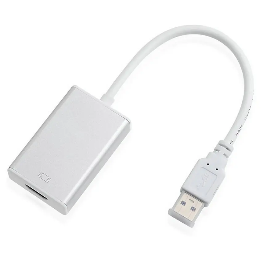 Кабель адаптер Great Q USB 3 0 и 2 к HDMI HDTV внешняя видеокарта для ПК ноутбуков с windows|usb