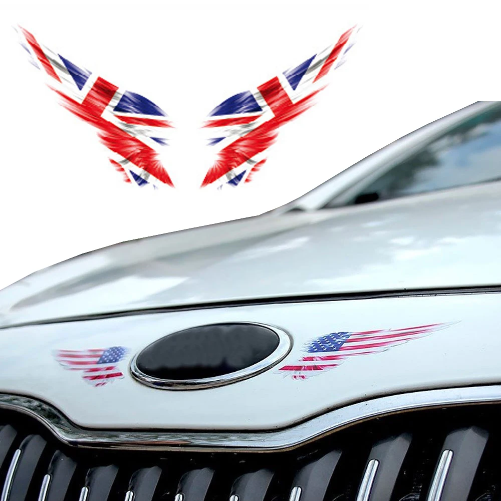 DSYCAR 1 компл. Наклейка на крыло автомобиля кузова Светоотражающая самоклеящаяся