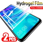Гидрогелевая пленка с полным клеем, 2 шт., для Huawei P Smart Z P Smart 2019, защитная пленка Huwei P Smart Plus 2019 P Smart Pro 2019, не стекло