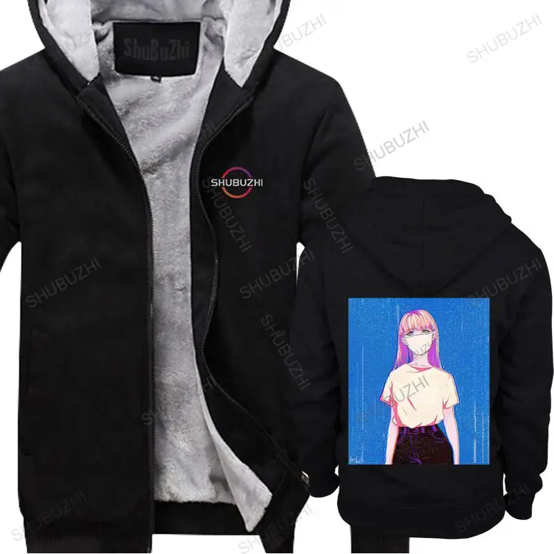 

men cotton hoody CUTE JAPANESE ANIME MÄDCHEN ÄSTHETISCHE GLITCH VAPORWAVE SKATE Top T Baumwolle Humor Männer jacket hoodies