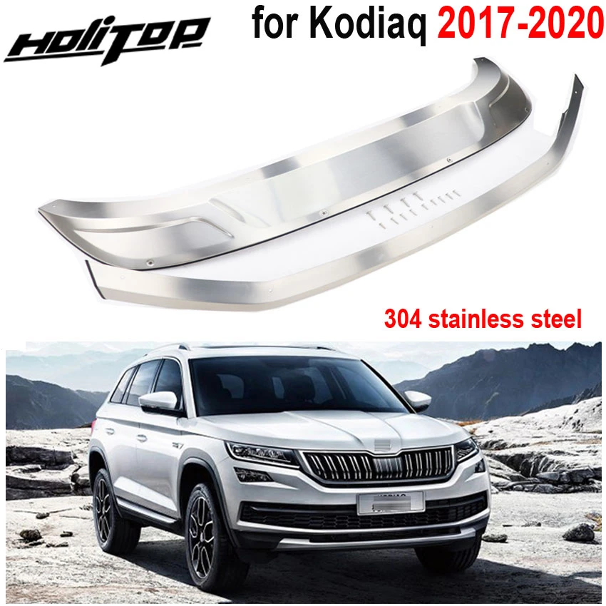Новое поступление защитная крышка для переднего и заднего бампера bull bar Skoda Kodiaq.304