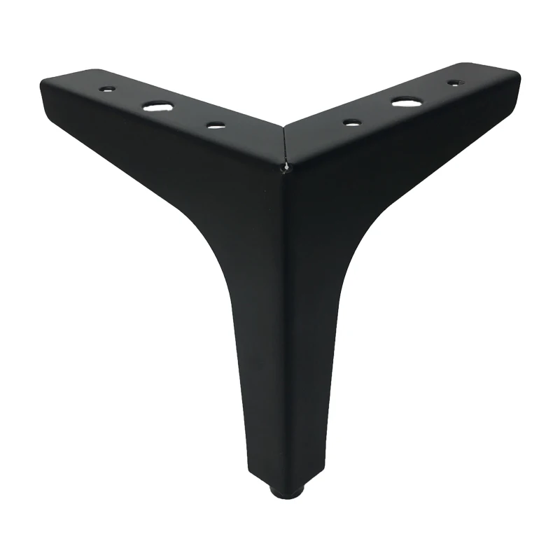 Ножки мебельные металлические, регулируемые по высоте, черные, 4 шт., оборудование для стула от AliExpress WW