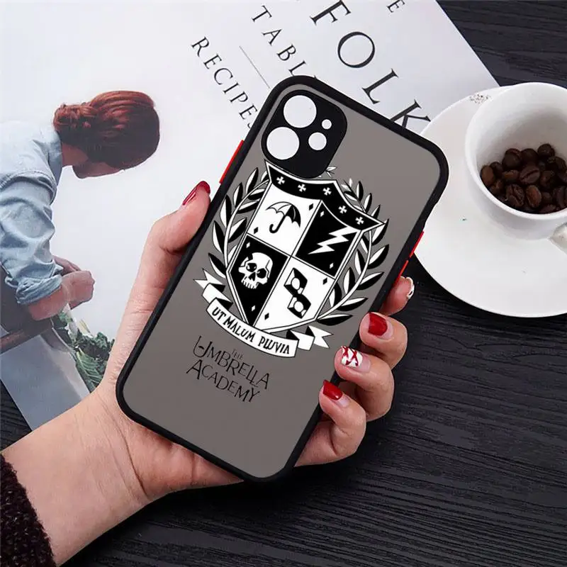 

Umbrella Academy Five Aidan Gallagher Phone Cases matte transparent For iphone 7 8 11 12 plus mini x xs xr pro max cover