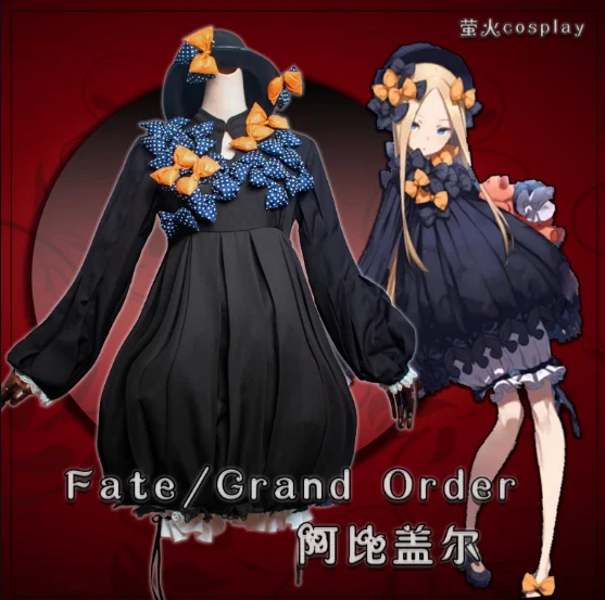 

Костюм для косплея Fate/FGO Lolita Abigail cos, платье для девочек на Рождество юбка-тыква