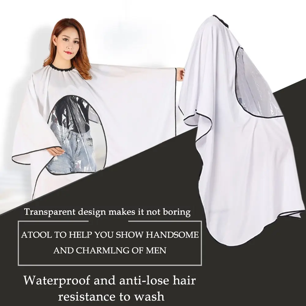 Профессиональный парикмахерский воротник водонепроницаемый ПВХ краска для