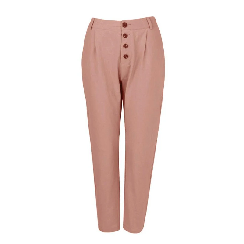 Новинка женские шаровары повседневные эластичные штаны с высокой талией на