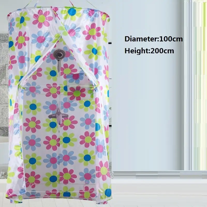 Nouveau Rideaux Douche душ для ванной комнаты Banyo Perdeleri Duschvorhang круглый Douchegordijn De Banheiro Cortina Ducha
