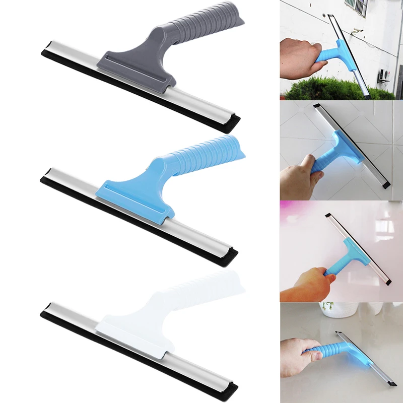 

Car Glass Windshield Cleaner Wiper Window Squeegee Shower Shaver Scraper Tool E7CA