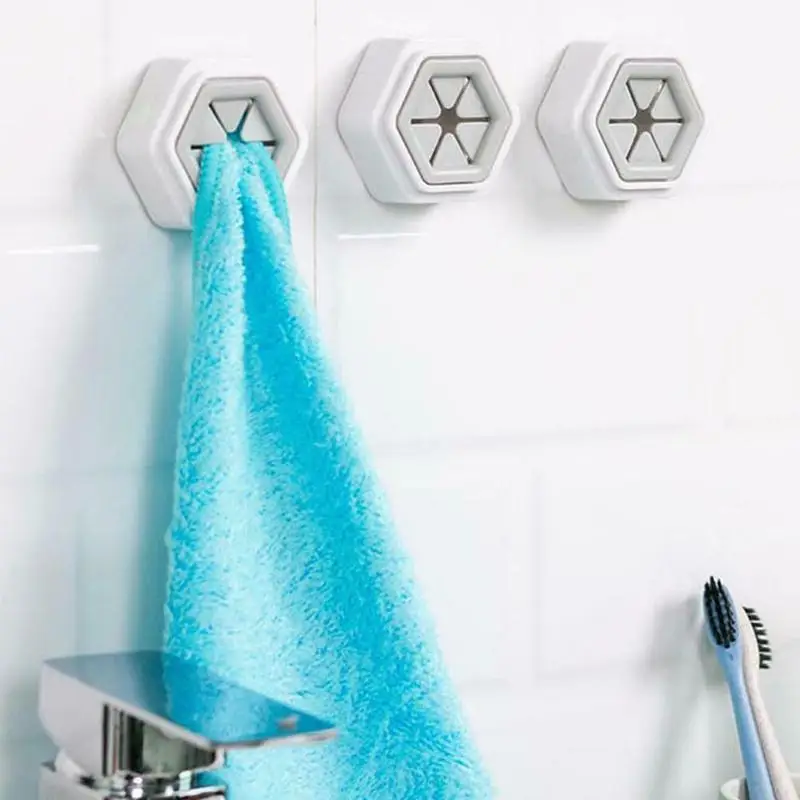 

Towel Holder Convenient Kitchen Storage Hooks Sucker Rack Window Bathroom Tool Hanger Cloth Washing Wall Organizer Z2L0