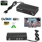 Цифровой ТВ-тюнер, ресивер 1080P HD, декодер, ТВ-приставка, ресивер спутникового телевидения