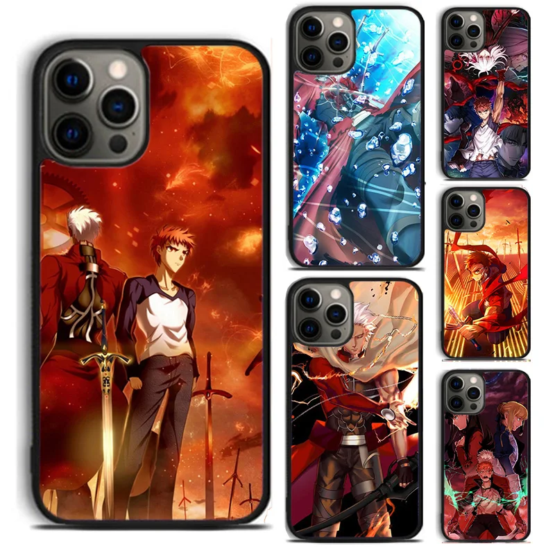 Чехол для телефона Shirou Emiya Fate Stay Night iPhone 5 6 7 8 Plus X XR XS SE2020 Apple 11 12 13 mini Pro Max Galaxy S20 S21 |