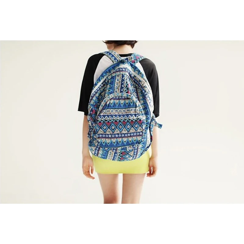Новый холщовый женский уличный рюкзак для девочек-подростков девушек студентов